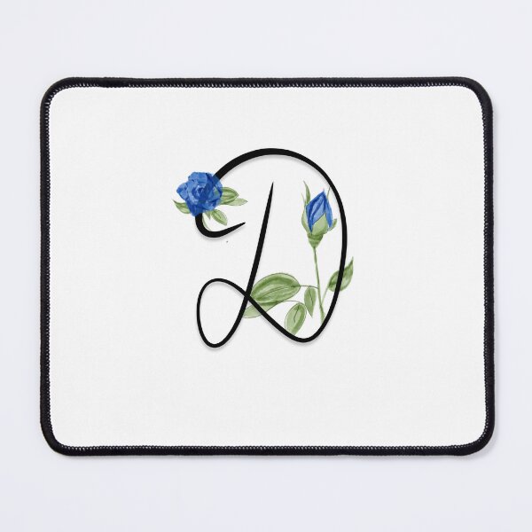 Item preview, D floral letter designed and sold by makiangelo2.