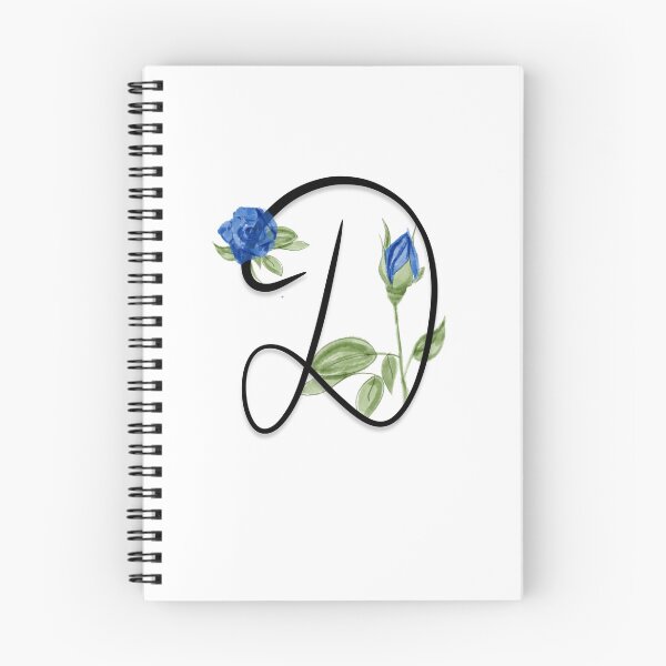 Item preview, D floral letter designed and sold by makiangelo2.