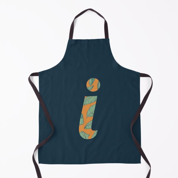Item preview, Leaf/Feather Pattern Letter I Monogram (Gold) designed and sold by Gumblebee Design.