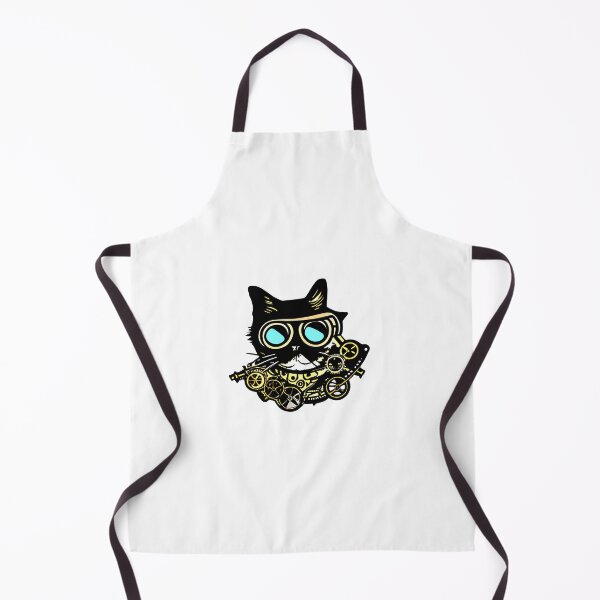 Item preview, Steampunk Cat Illustration designed and sold by Inimma.