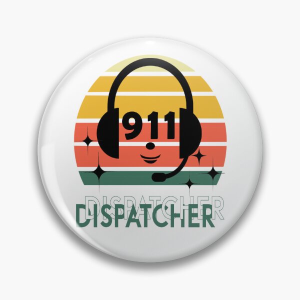Item preview, 911 Dispatcher Thin Gold Line designed and sold by Masaw.