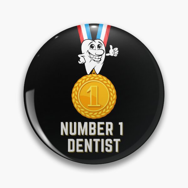 Item preview, Number 1 Dentist Medal  designed and sold by Imemewell.