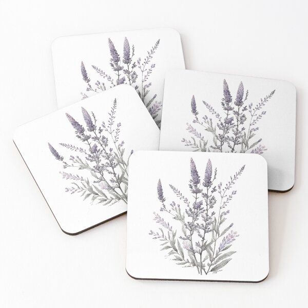 Item preview, Watercolor lavender flower designed and sold by Alice Monber’s Illustration.