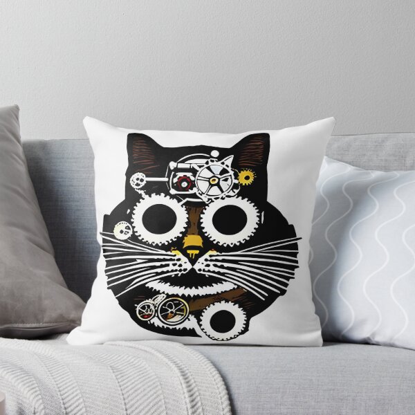 Item preview, Steampunk Cat Illustration designed and sold by Inimma.