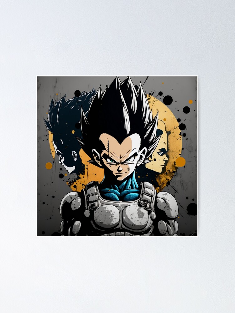 Comic Hero x Raven Studio Dragon Ball Z SSJ Vegeta