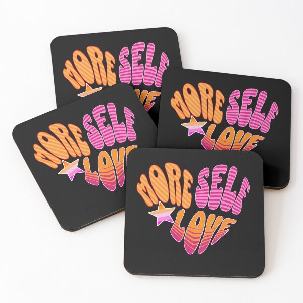 Item preview, More self love,black heart, lesbian pride flag colours,gay pride, lgbtq, pride march, pride party, pride month designed and sold by allycat57.