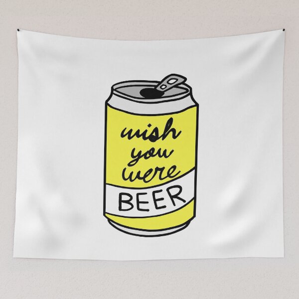 Item preview, Wish You Were Beer designed and sold by Puffoo.