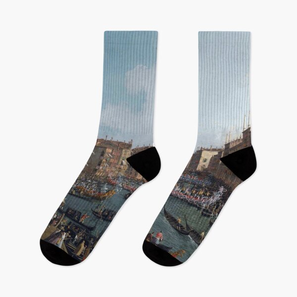 Item preview, A Regatta on the Grand Canal - Canaletto (1740) designed and sold by GLZAS88.