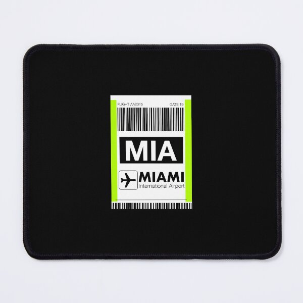 Item preview, Miami (MIA) Airport luggage tag sticker designed and sold by LeddsoDello.