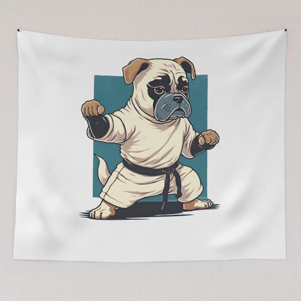 Item preview, Dog Knows Karate designed and sold by john-ess.