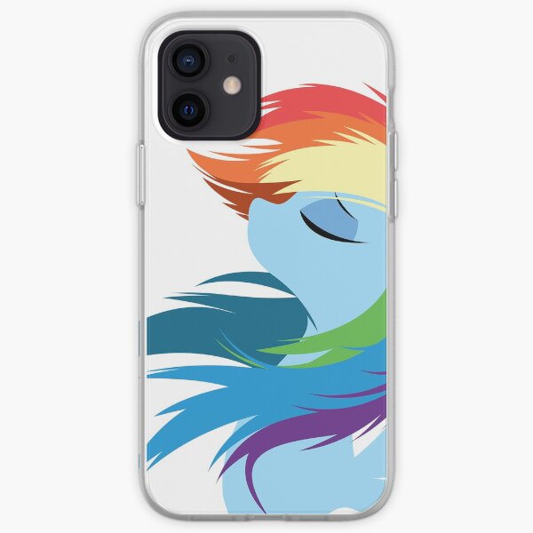 Rainbow Dash - FaceEdition iPhone Soft Case
