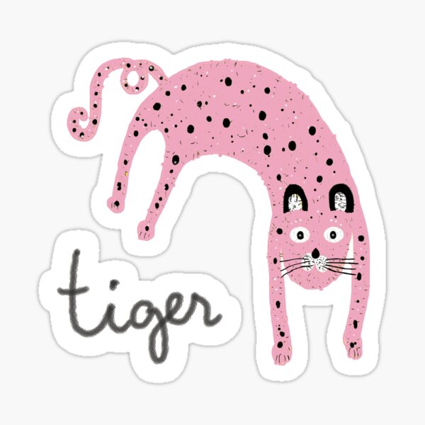 Pink Tiger Sticker