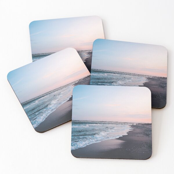 Item preview, Sunset at Ocean Isle beach on a clear summer day designed and sold by Michael Deemer.