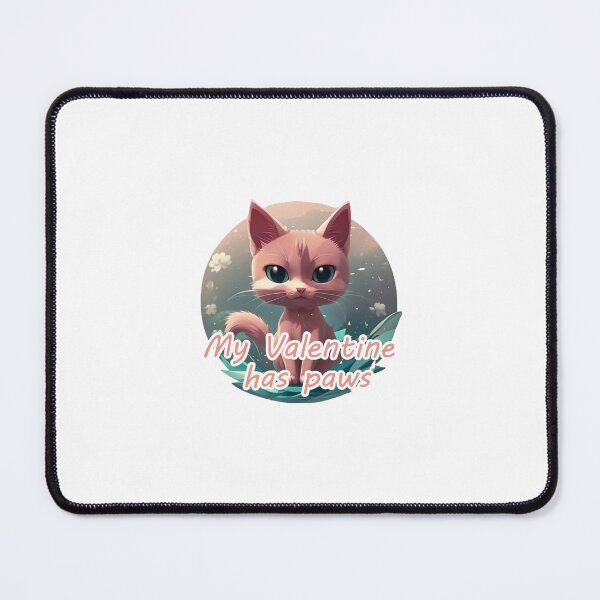 Item preview, My Valentine Has Paws designed and sold by DreamNebula.