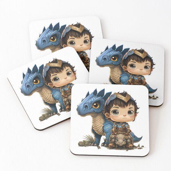 Item preview, Survival Character with 4 legged blue dino designed and sold by RaOsiris.