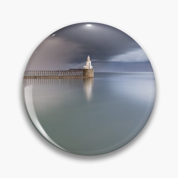 Item preview, Storm Front - Blyth Pier designed and sold by AnitaNicholson.