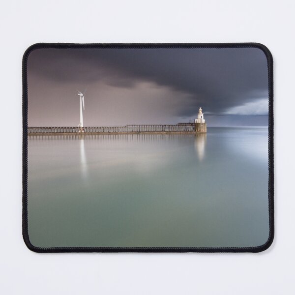 Item preview, Storm Front - Blyth Pier designed and sold by AnitaNicholson.