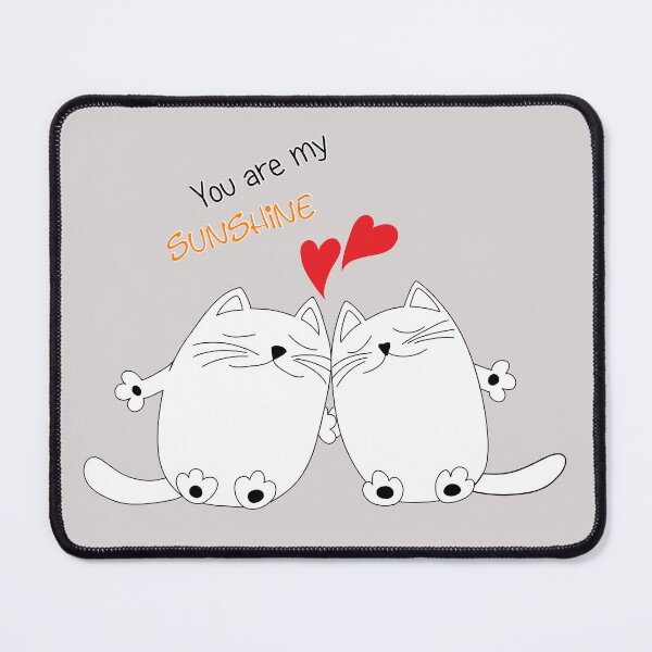 Item preview, You Are My Sunshine. Two Cats In Love designed and sold by Tasha-design.