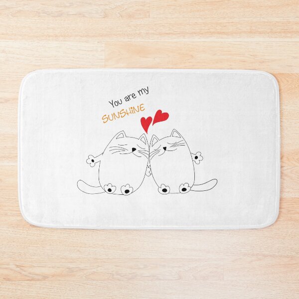 Item preview, You Are My Sunshine. Two Cats In Love        designed and sold by Tasha-design.