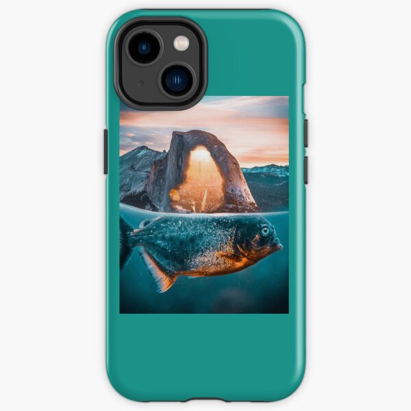 Surreal fish iPhone Tough Case