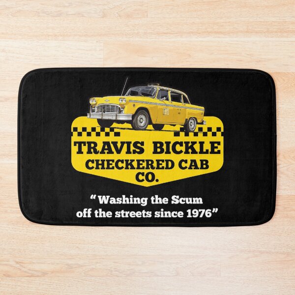 Item preview, Travis Bickle Checkered Cab Company designed and sold by Alema Art.
