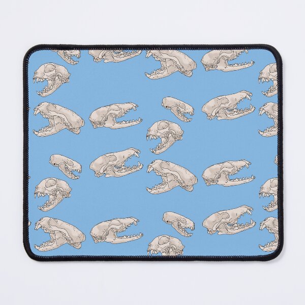Item preview, North American Predator Skulls Blue designed and sold by Ashley Gagnon.