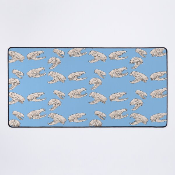 Item preview, North American Predator Skulls Blue designed and sold by Ashley Gagnon.