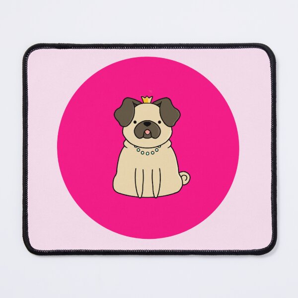Item preview, Pug Princess designed and sold by Olivia Bussiere.