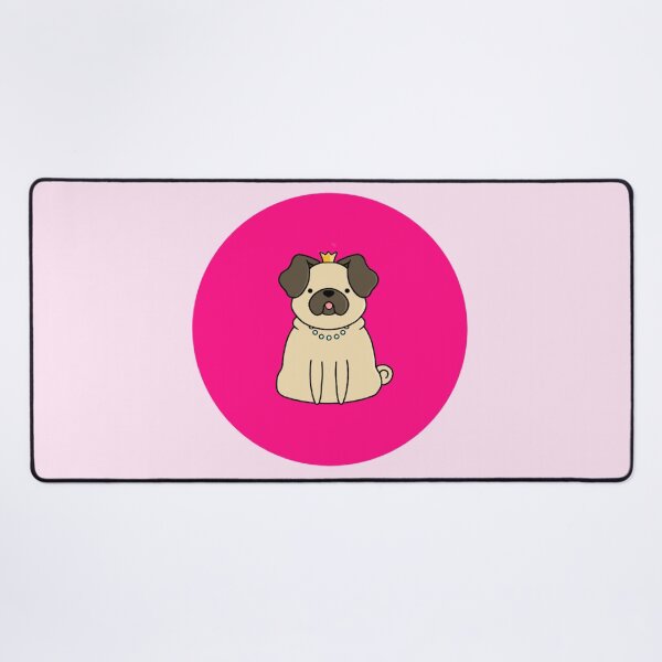 Item preview, Pug Princess designed and sold by Olivia Bussiere.