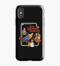 Let's Summon Demons iPhone Case