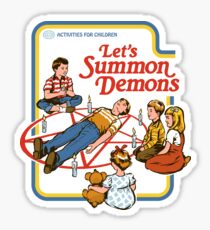 Let's Summon Demons Sticker