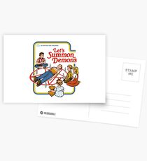 Let's Summon Demons Postcards
