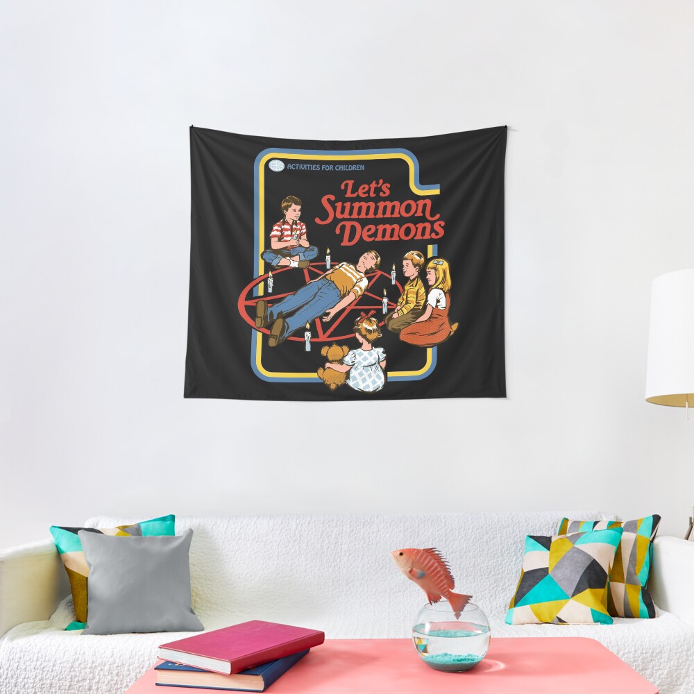 Let's Summon Demons Tapestry