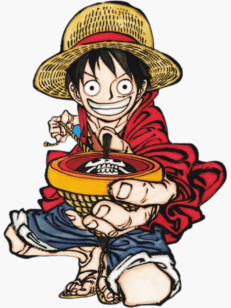 Luffy  Sticker for Sale by Matrixdesigner