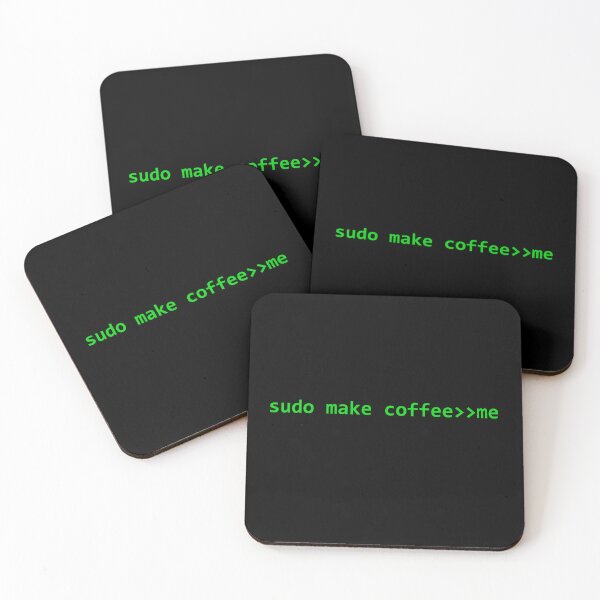 Item preview, sudo make coffee, monitor green designed and sold by Jeeb-Arts.