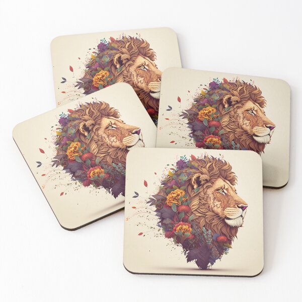 Item preview, Art work of gorgeous lion  designed and sold by Maryberry96.