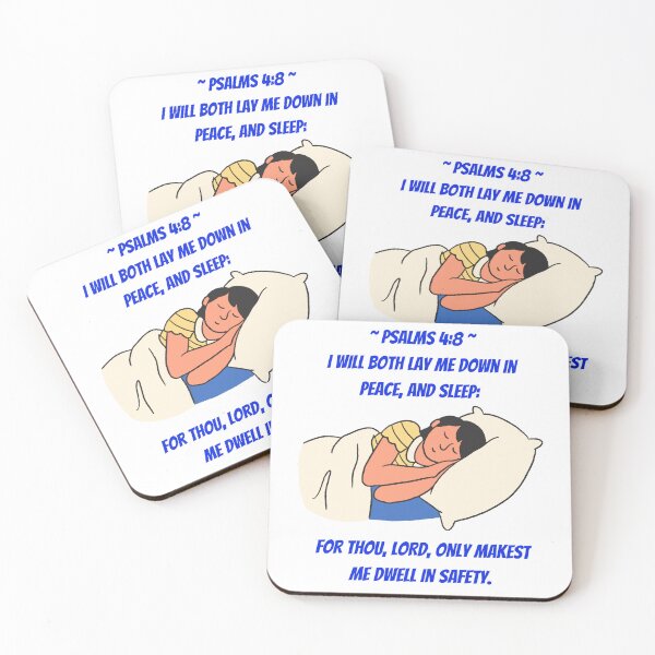 Item preview, I Lay Me Down in Peace and Sleep ~ Psalms 4:8 designed and sold by RhondaCGoins.
