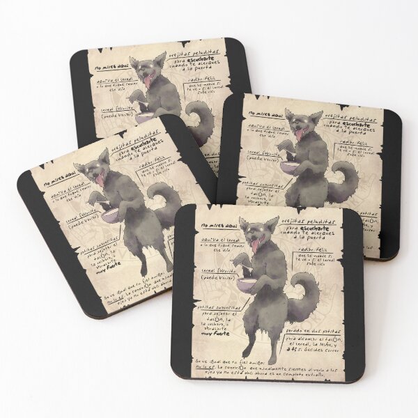 Item preview, Perrito comiendo cereal designed and sold by MedussaSolar.