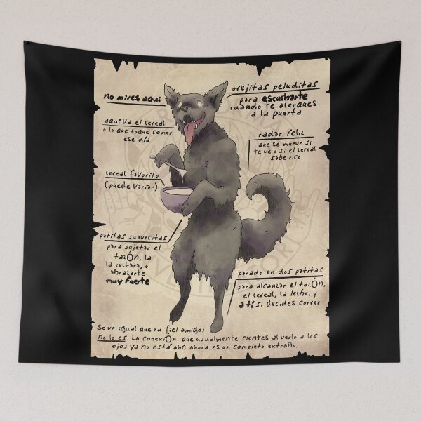 Item preview, Perrito comiendo cereal designed and sold by MedussaSolar.