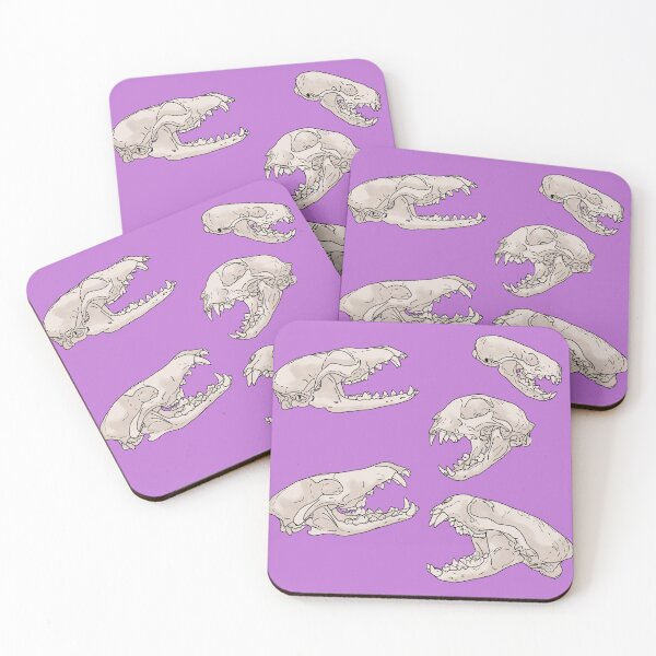 Item preview, North American Predator Skulls Purple designed and sold by Ashley Gagnon.