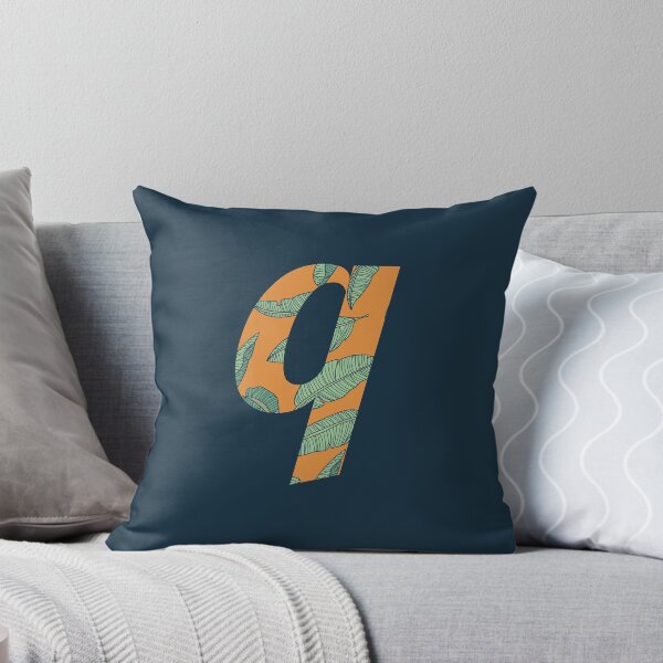 Item preview, Leaf/Feather Pattern Letter Q Monogram (Gold) designed and sold by Gumblebee Design.