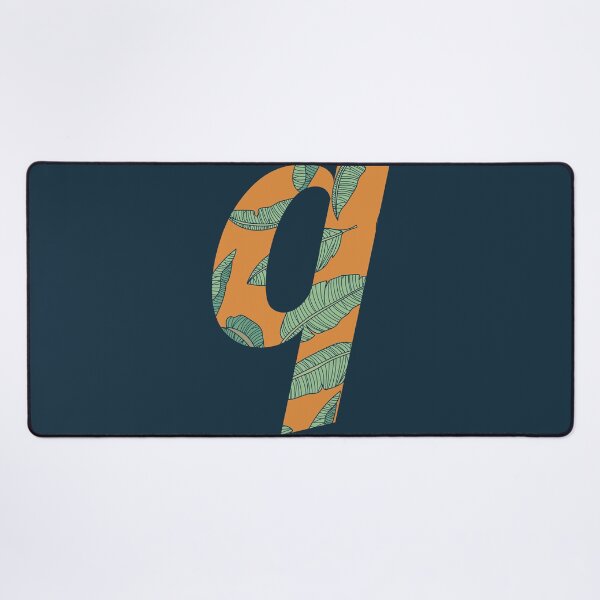 Item preview, Leaf/Feather Pattern Letter Q Monogram (Gold) designed and sold by Gumblebee Design.