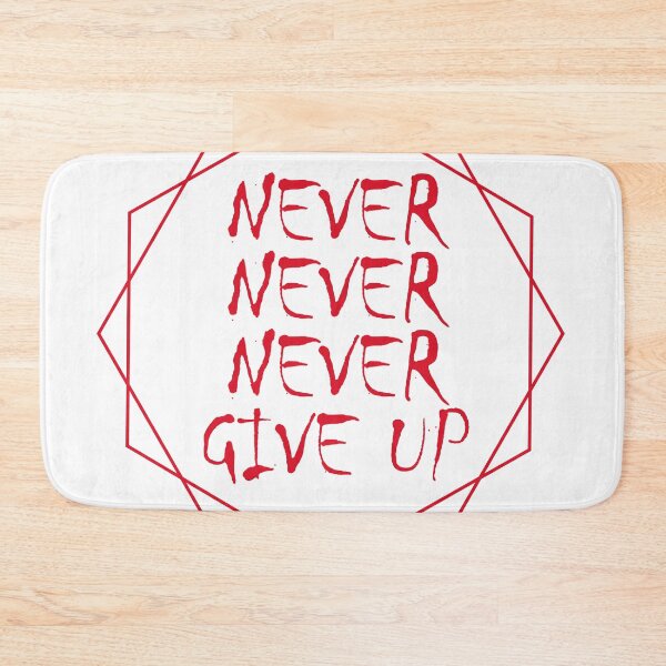 Item preview, Never Give Up  motivational t-shirts designed and sold by Divas ⭐⭐⭐⭐⭐.