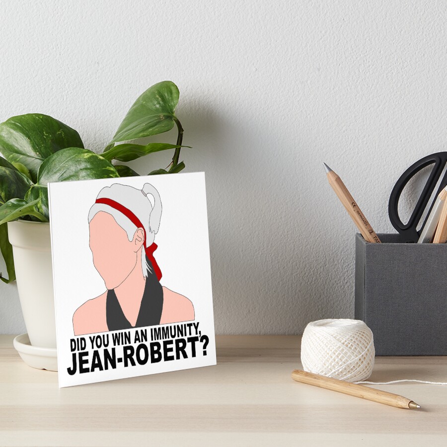 Cbs Survivor China Courtney Yates Did You Win An Immunity Jean Robert Art Board Print