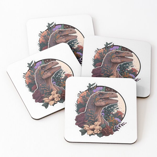 Item preview, She's a Lady - Raptor and Flowers designed and sold by BooksnBotany.