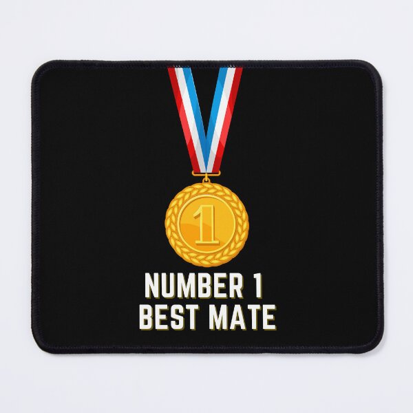 Item preview, Number 1 Best Mate Medal designed and sold by Imemewell.