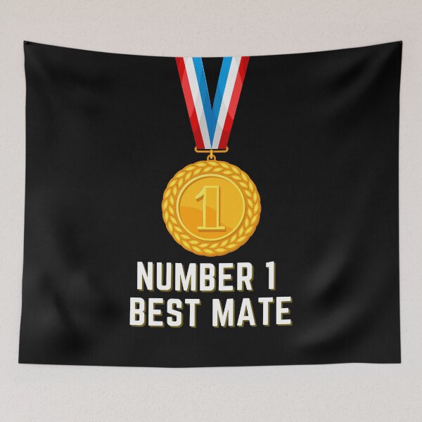 Item preview, Number 1 Best Mate Medal designed and sold by Imemewell.