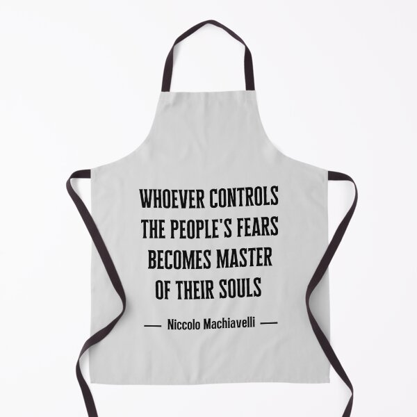 Item preview, Whoever Controls The People's Fears Becomes Master Of Their Souls. designed and sold by QuotesAreFun.