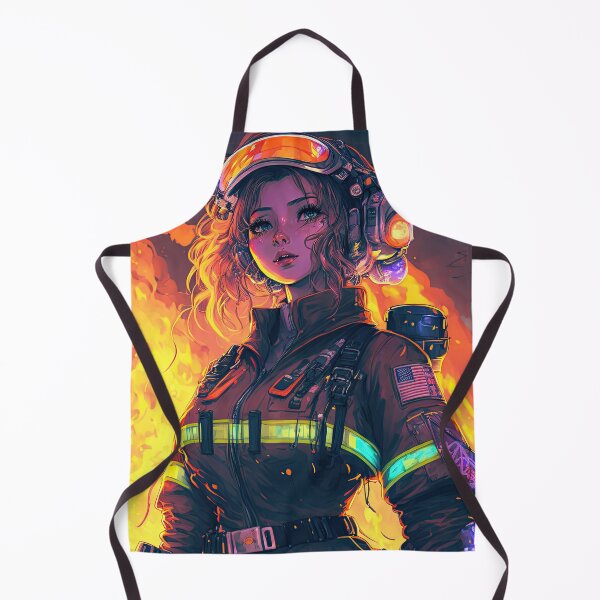 Item preview, American Firefighter Girl: Battle of the Flames designed and sold by ultra-cool.