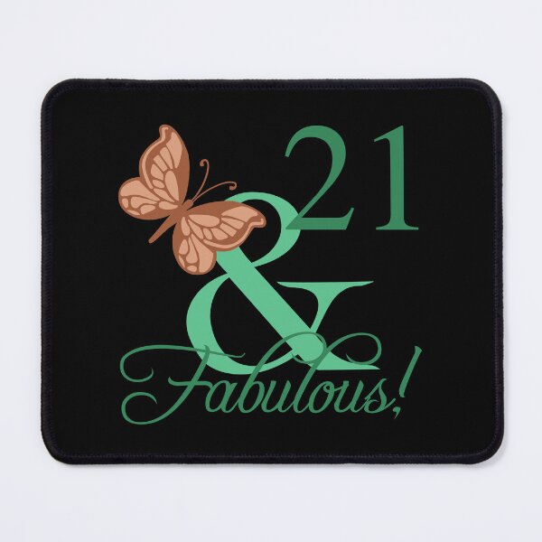 Item preview, Fabulous 21st birthday! designed and sold by thepixelgarden.